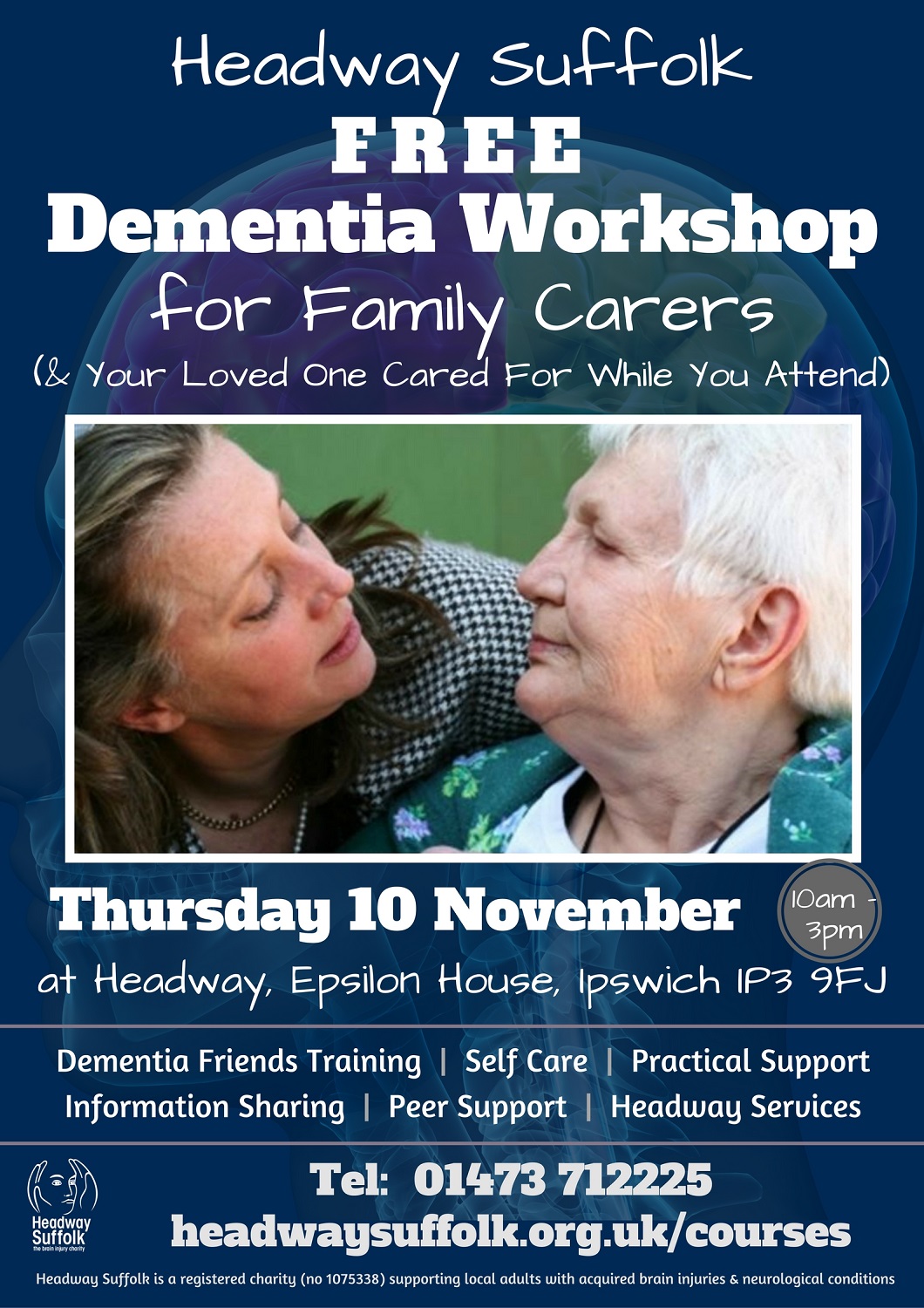 Free dementia courses for carers